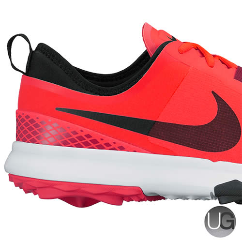 red nike golf shoes